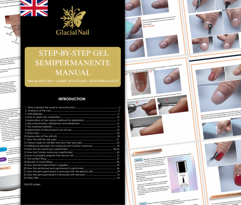 Step-by-Step Manual DRY Manicure + Comby Manicure + Semi-permanent – available in English (GB)