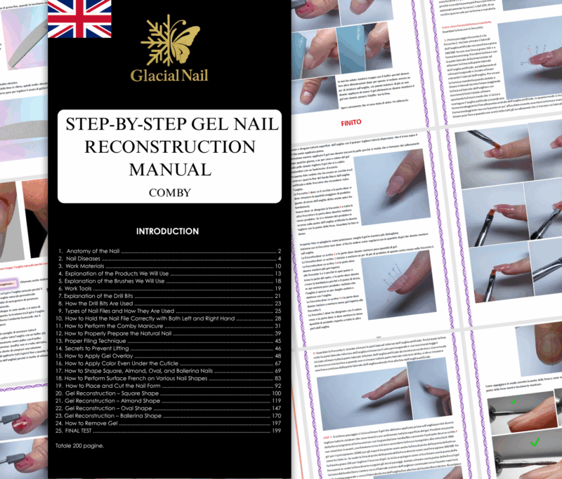 Step-by-Step Gel Nail Reconstruction Manual – available in English (GB)